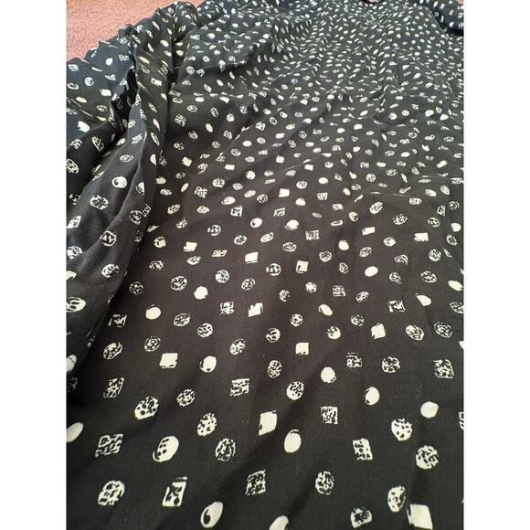 The Kooples Paris Black & White Button-Up Shirt –Viscose Large, Men’s Meteor - Picture 9 of 9